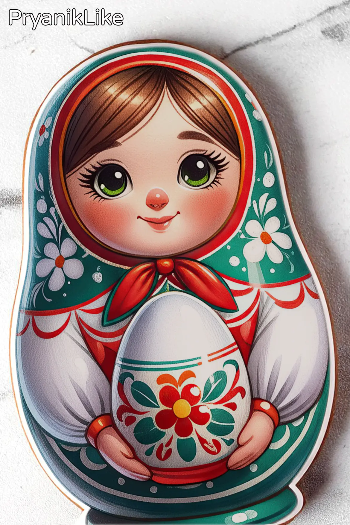 Пряник матрешка (ооооочень много)